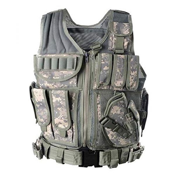 Vioaplem Airsoft Tactical Vest 1 Vioaplem Men's Military Tactical Vest Army Molle Vest Outdoor CS Airsoft Paintball Equipment Body Armor Hunting Vest 4 Colors