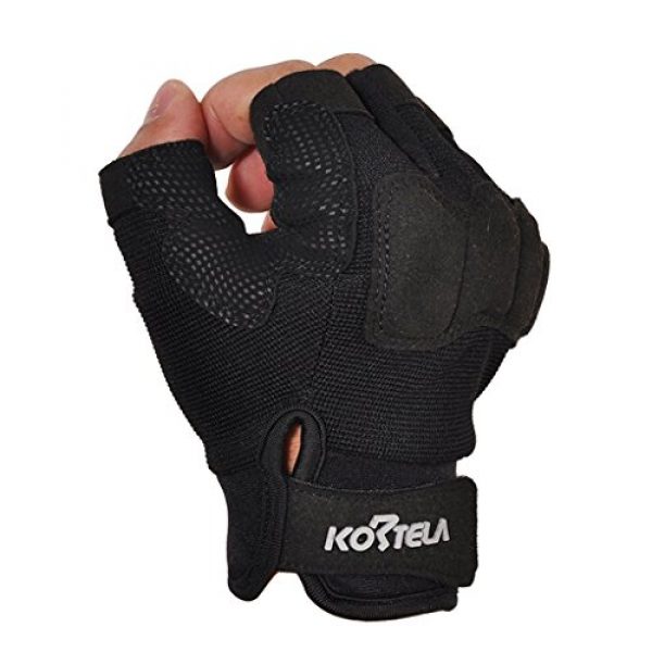 Kungken  2 Kungken Tactical Gloves Airsoft Military Paintball Shooting Army Bicycle Outdoor Wargame Half Finger Gloves