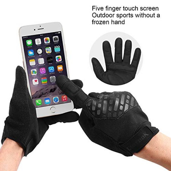 KUTOOK  4 KUTOOK Multifunctional Full Finger EVA Padded Gloves Touch Screen for MTB Cycling Climbing Hiking Shooting Fishing Working Outdoor