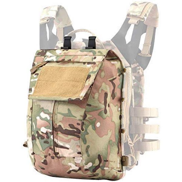 Will Outdoor Airsoft Tactical Vest 3 Airsoft Tactical JPC2.0 Amphibious Combat Multicam Protective Vest with 2.0 Large Capacity Outdoor Expansion Kit