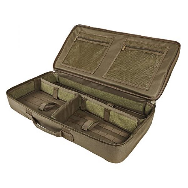 ATG Airsoft Gun Case 4 ATG Tactical Padded Discreet Carbine Rifle Case Takedown Broken Down Upper & Lower Storage 26.0 L X 13.0 W X 3.0 T