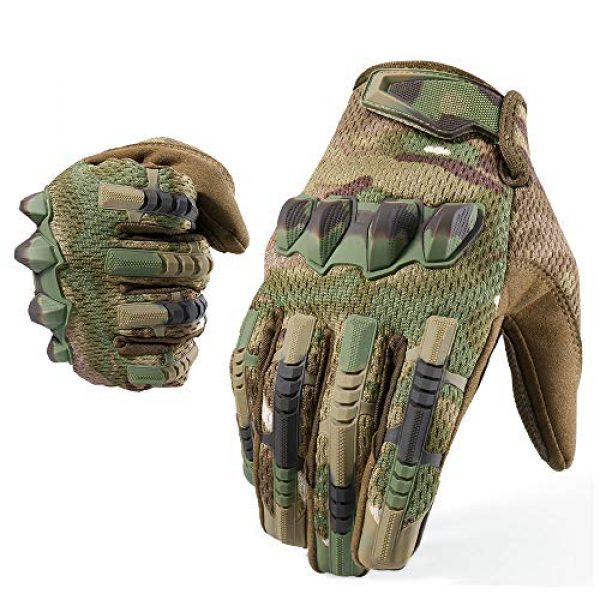 YOSUNPING  1 YOSUNPING Tactical Full Finger Gloves Touchscreen for Motorcycle Hiking Cycling Climbing