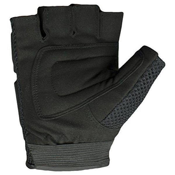 Mafoose  2 Mafoose Half Finger Plastic Back Airsoft Paintball Tactical Gloves