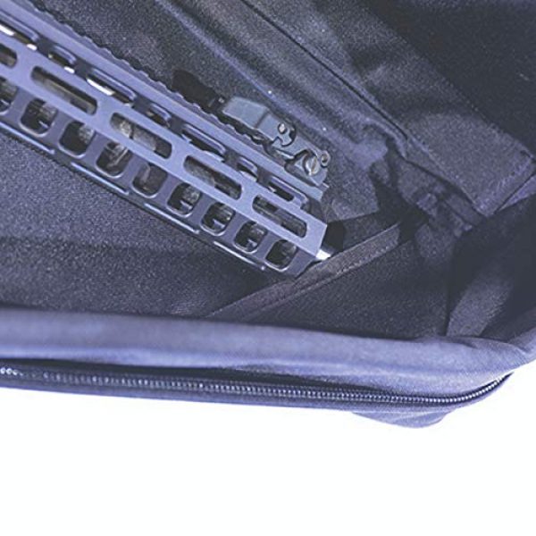 G5 Outdoors Rifle Case 4 G. Outdoor Products G.P.S. Tactical GPS-T43ARDB AR Case Holds 2 Ar's & Handgun Black, Hand Gun