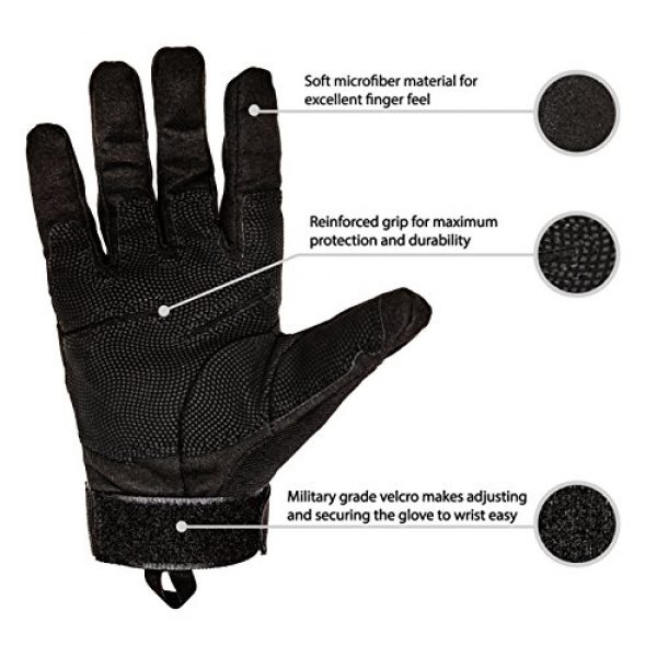 TitanOps Gear  3 TitanOPS Hard Knuckle Gloves