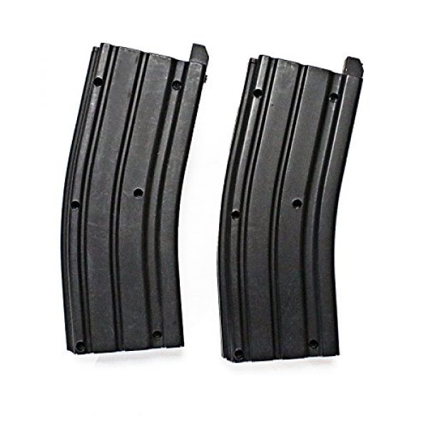 BBTac Airsoft Gun Magazine 1 BBTac BT-16 Clip - 450 Round Capacity Mag, Spare Clip Extra Airsoft Magazine for 6mm BBS Airsoft Gun Rifle BT-16A1 BT-16A2 MR733 MR744 (Pack of 2)