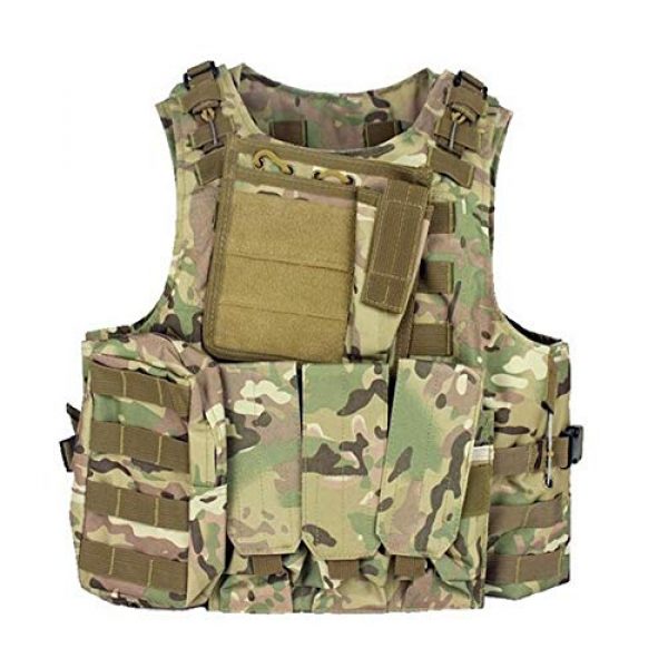 Shefure Airsoft Tactical Vest 4 Shefure Camouflage Tactical Amphibious Vest Military Army Combat Airsoft Paintball Sport Body Armor Molle Hunting Vest 8 Colors