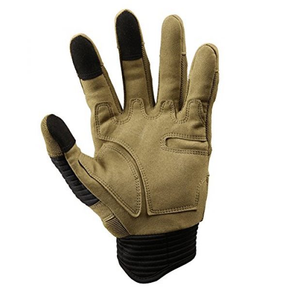 TACVASEN  5 TACVASEN Men's Full Finger Gloves for Motorcycle Cycling Camping Hiking Climbing Operating Work Sports