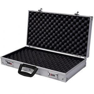 COLIBROX Rifle Case 7 Generic QYUS4160215277381225 Pistol HandGun um New Framed Locking Gun Aluminu Aluminum New Locking Hard Storage Carry Case ry Case Lock Box torage Carry Case