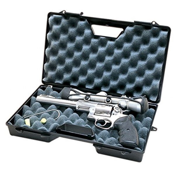 MTM Pistol Case 2 MTM Case-Gard 808 Series Handgun Case, Black