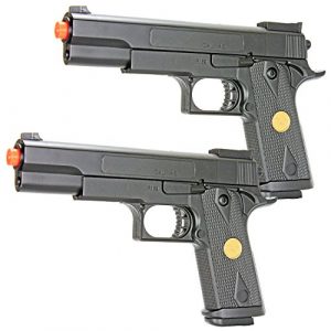 BBTac Airsoft Pistol 1 bbtac dual spring p169 spring pistols 260 fps spring airsoft gun (two pack)(Airsoft Gun)
