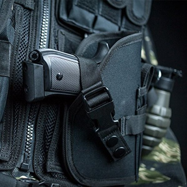 Valken Airsoft Tactical Vest 2 Valken Tactical Crossdraw Vest - Adult - Black