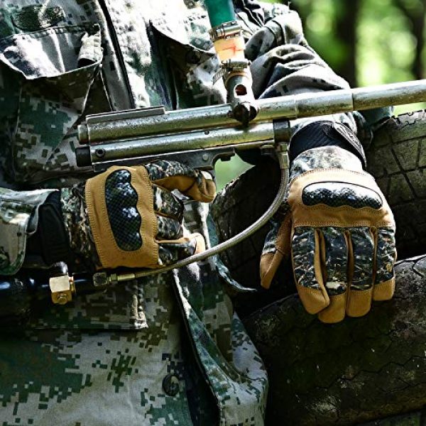 Vgo...  7 Vgo... Unisex Full Finger Touch Screen Tactical Military Gloves Hard Knuckle Gloves for Hunting, Shooting, Motorcycle, Cycling and Hiking (Camo, SL9657)
