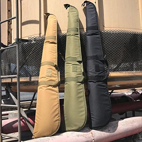 LIVIQILY Airsoft Gun Case 5 LIVIQILY Hunting Nylon Shotgun Case 52" Rifle Bag with Adjustable Shoulder Strap