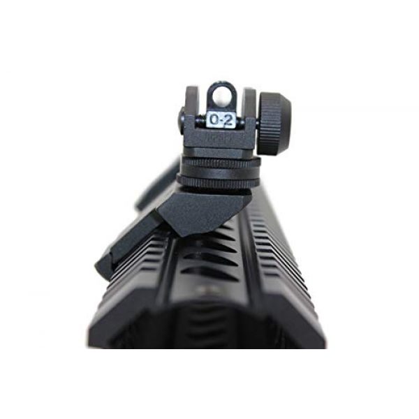 Goyea Tactical 3 Goyea Tactical Flip Up Iron Sights for Rifle 45 Degree Offset Rapid Transition Backup Front and Rear Iron Sight BUIS Set