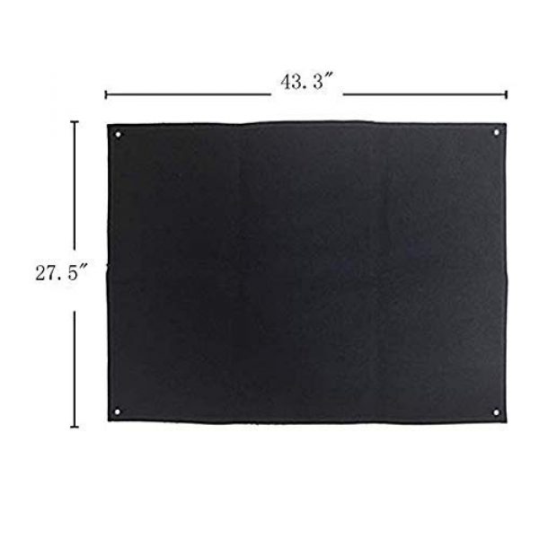 Homiego Airsoft Patch 2 Homiego Moarle Patch Display Board Patch Holder Display Frame for Tactical Airsoft Military Patches (L)