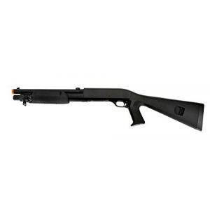 Double Eagle 1 Double Eagle Pump Action Tri-Shot Spring Powered Airsoft Shotgun - High Power 3 Shot Burst