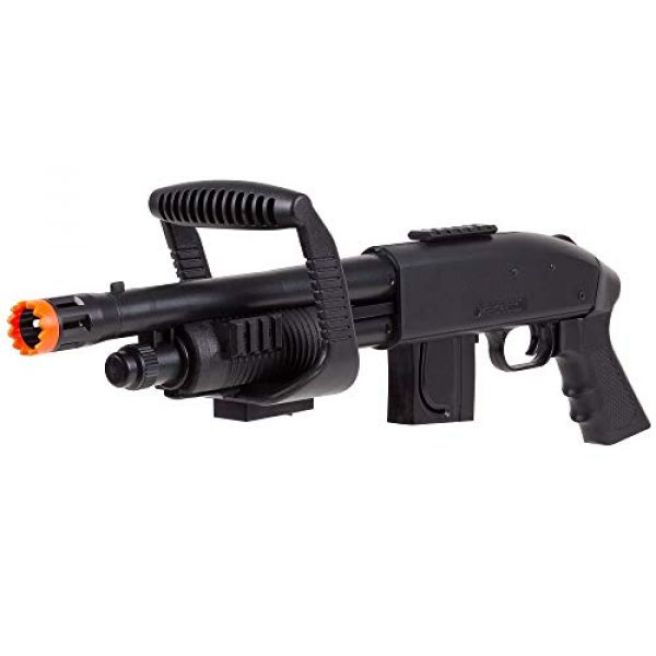 Mossberg  2 Mossberg 590 Airsoft Spring Shotgun Pump-Action Chainsaw with Picatinny Rail