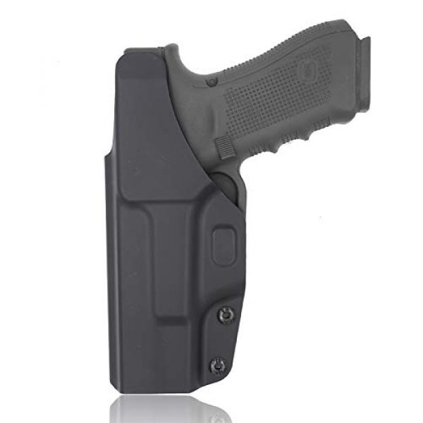 Gun&Flower 2 Gun&Flower Inside Waistband Concealed Carry - IWB Polymer Holster - Adjustable Ride/Cant/Retention