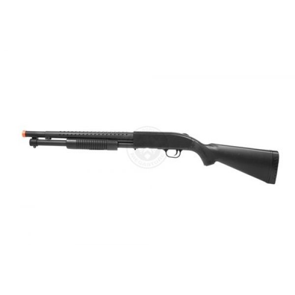 AGM  3 Airsoft M500 Tactical Full Stock Pump Action Spring Shotgun