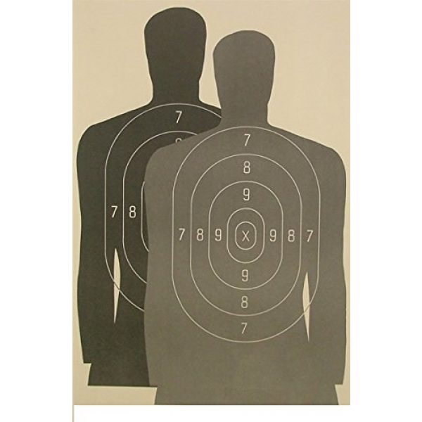American Target Company  1 Law Enforcement Hostage Target 23"x35" (25 Pack)