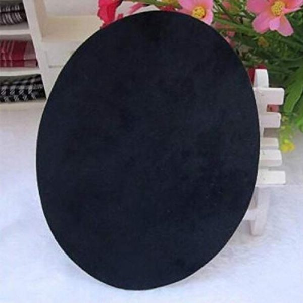 CDJX Airsoft Patch 3 Iron On Patches for Cloth,25 Pcs No-Sew Shades Clothing Repair Kit for Jeans,Elbow,Knee Pads DIY Decoration,4.3"x5.5" Cloth Sticker for Craft Sewing Kids Girls Jackets (Black)