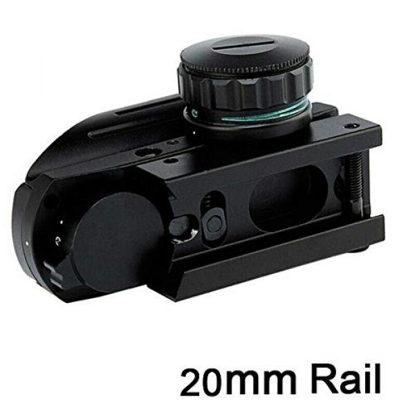 HHY 6 HHY Holographic Sight Tactical Red/Green Dot Combo 4 Reticles Reflex Scope Airsoft Gun Sights HD103