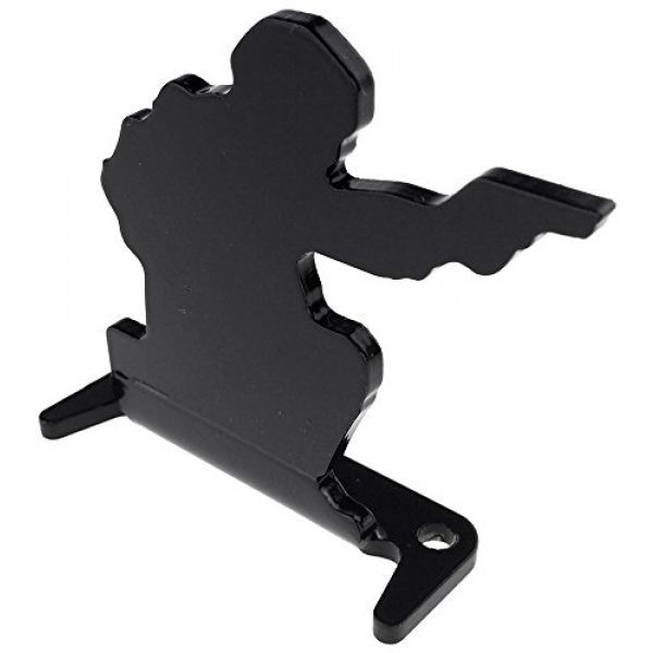 SportPro  4 SportPro Full Steel Soldier Shooting Targets Type A 6 pcs for AEG GBB Airsoft Black
