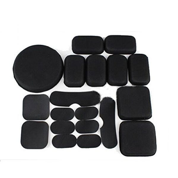 ATAIRSOFT  1 ATAIRSOFT Tactical Airsoft Helmet Accessories 9 Inner Pads Set for ACH MICH Helmet