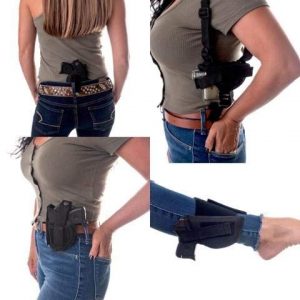 Wyoming Holster 1 Gun Holster Buy 1 get 3 Free Shoulder/Concealed/Hip/Ankle IWB FITS Taurus TX22 .22LR TH Series Remington 1911 R1 3.5" BRL KAHR Baby Eagle III S/Compact 9MM 3.85" BRL 40 S&W 3.93" BRL S9 W/Laser 5