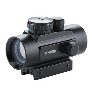 Pinty  1 Pinty Tactical 1x30mm Reflex Red Green Dot Sight Riflescope with Free 20mm Mount Rails