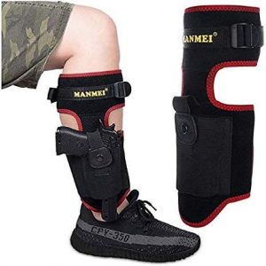 MANMEI 1 MANMEI Ankle Holster for Concealed Carry Pistol with Pocket