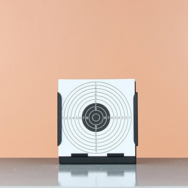 Guyuyii  6 Guyuyii 14cm Steel Target Holder + 100 Targets air Rifle Pelet Trap Shooting Airsoft