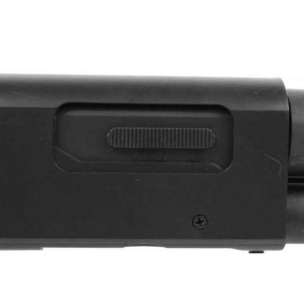 AGM  5 Airsoft M500 Tactical Full Stock Pump Action Spring Shotgun
