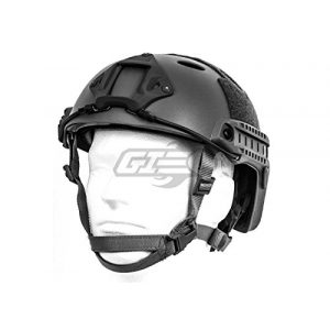Lancer Tactical 1 Lancer Tactical Airsoft Tactical PJ Type Helmet LRG/XL - Black
