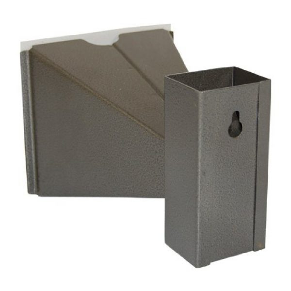 Unknown 2 Air Rifle Trumpet Steel Target Holder Pellet Trap Shooting Airsoft BB 14x14cm