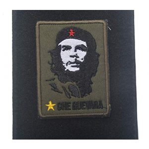 ALIPLUS Airsoft Morale Patch 1 Airsoft Patch Che Guevara Army Morale Patch Emblem Badges Tactical Embroidered Patches Military Applique For Jacket Backpack (02)