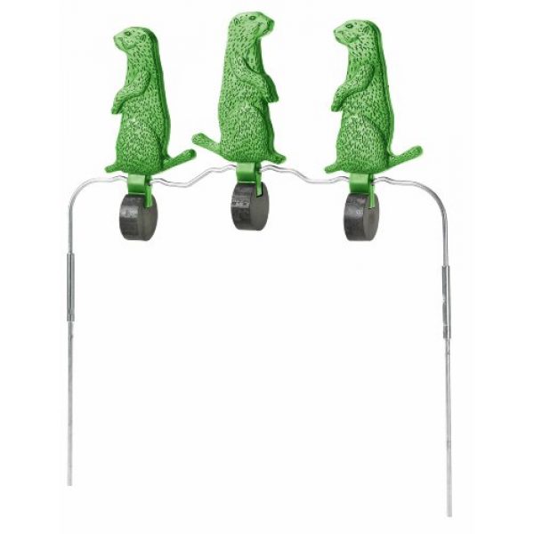 Champion Traps and Targets 1 Champion Traps and Targets, DuraSeal Spinner Targets, Triple 5.5" Radiation Green Varmint