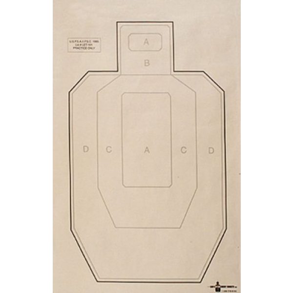 RioRand  1 RioRand SHOOTI8NG Paper IPSC Shooting Targets 50 Pack