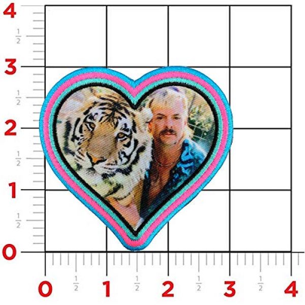 Violent Little Machine Shop Airsoft Morale Patch 2 Violent Little 'Heart of The Tiger King' Joe Exotic Morale Patch with Velcro