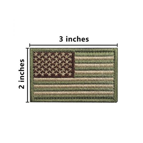 CREATRILL Airsoft Patch 2 Creatrill Bundle 14 Pieces USA Flag Patch Thin Blue Line Tactical American Flag US United States of America Military Morale Patches Set for Caps,Bags,Backpacks,Tactical Vest,Military Uniforms