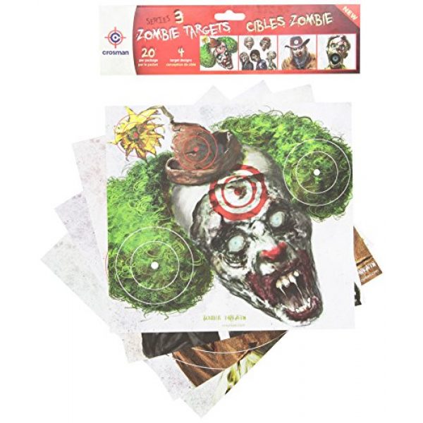 Crosman 2 Crosman CPVT5 Zombie Target, 20-Count