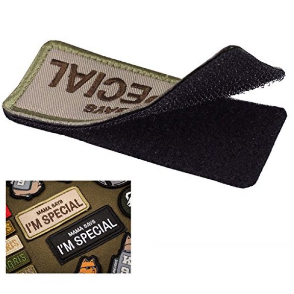 Ehope Airsoft Patch 3 Ehope Mama Says I'm Special Patch Tactical Morale Military Patches Funny Embroidered Fastener Hook and Loop Patches 3.54" x 1.57"(I'm Special-Multitan)