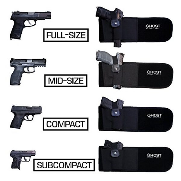Ghost Concealment 3 Ghost Concealment Belly Band Holster for Concealed Carry | IWB Gun Holsters | Men and Women