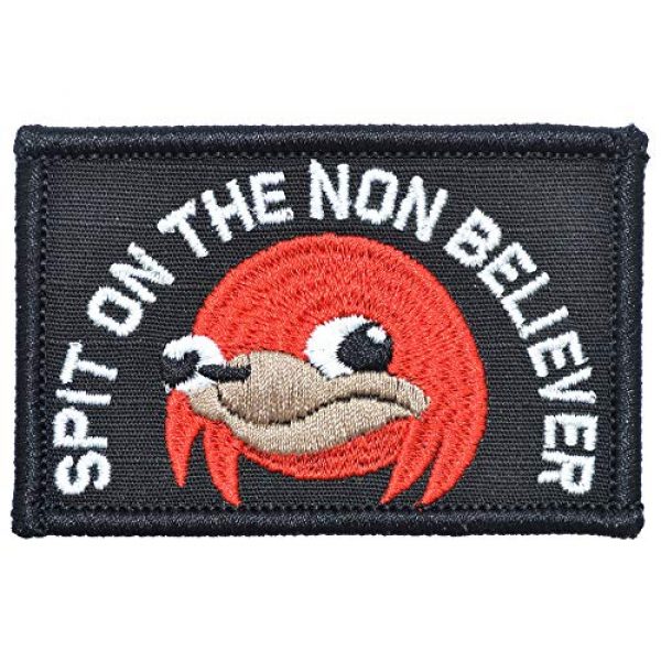 Tactical Gear Junkie Airsoft Patch 1 Ugandan Knuckles"Spit On The Non Believer" - 2x3 Patch