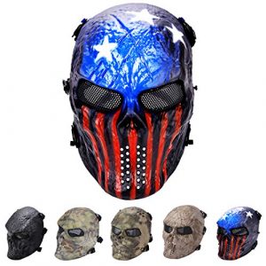 Outgeek 1 Outgeek Tactical Airsoft Mask Full Face Costume Mask(Urban)