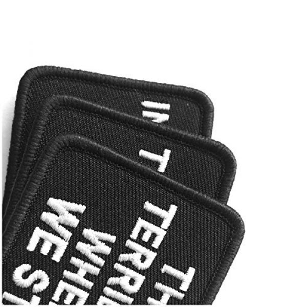 Ebateck Airsoft Morale Patch 4 2 Pack That's a Terrible Idea When Do We Start Patch - Embroidered Morale Patches Tactical Funny for Hat, Backpack, Jackets (Applique Fastener Hook & Loop)
