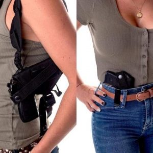 Wyoming Holster 1 Gun Holster Shoulder/Concealed IWB FITS HI Point 45 HIGH Point 40 SIG SAUER P250 Taurus PT 140 PT 145 H&K USP and Most Full Size 45 Autos Hip Holster 6