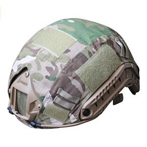 H World Shopping 1 H World Shopping Outdoor Airsoft Paintball Tactical Military Gear Combat Fast Helmet Cover Multicam MC
