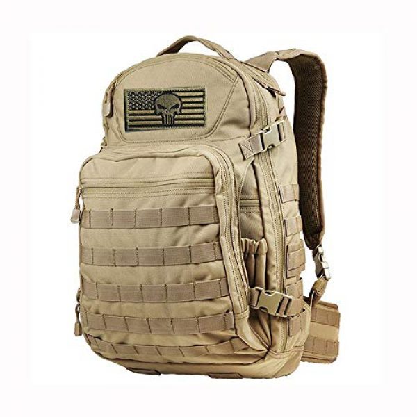 KISEER Airsoft Patch 4 KISEER 12 Pieces US Flag Patch American Flag Punisher Velcro Patches Badges, Don't Tread On Me Fully Embroidered Tactical Military Morale Patches Set